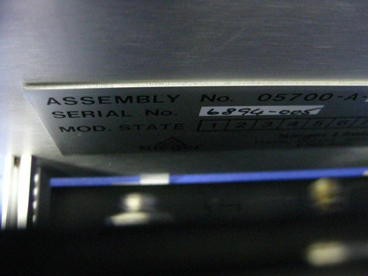 Used Sieger Limited 05700-A-0652 Gas Detection Assy w/ 4 RAD-10 Modules