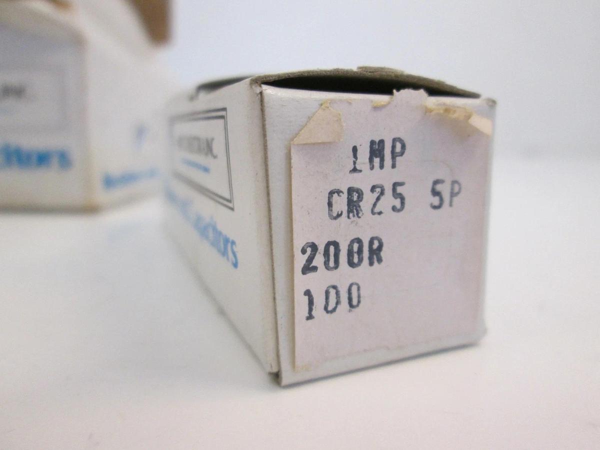 MEPCO Resistor 1MP, CR25 5P, 200R - Lot of 900