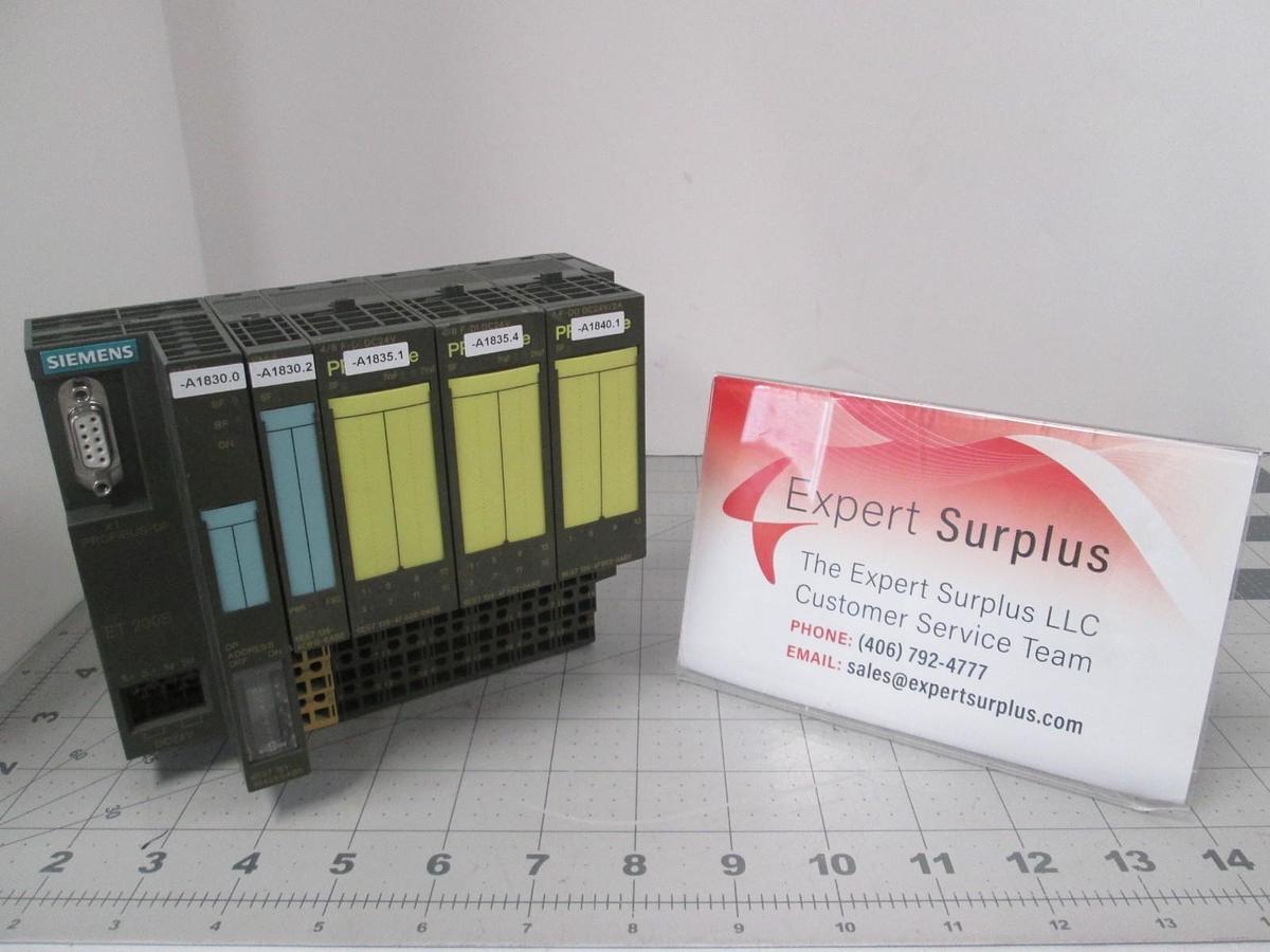 Used Siemens, PROFIBUS-DP, ET 200S Assy, Used