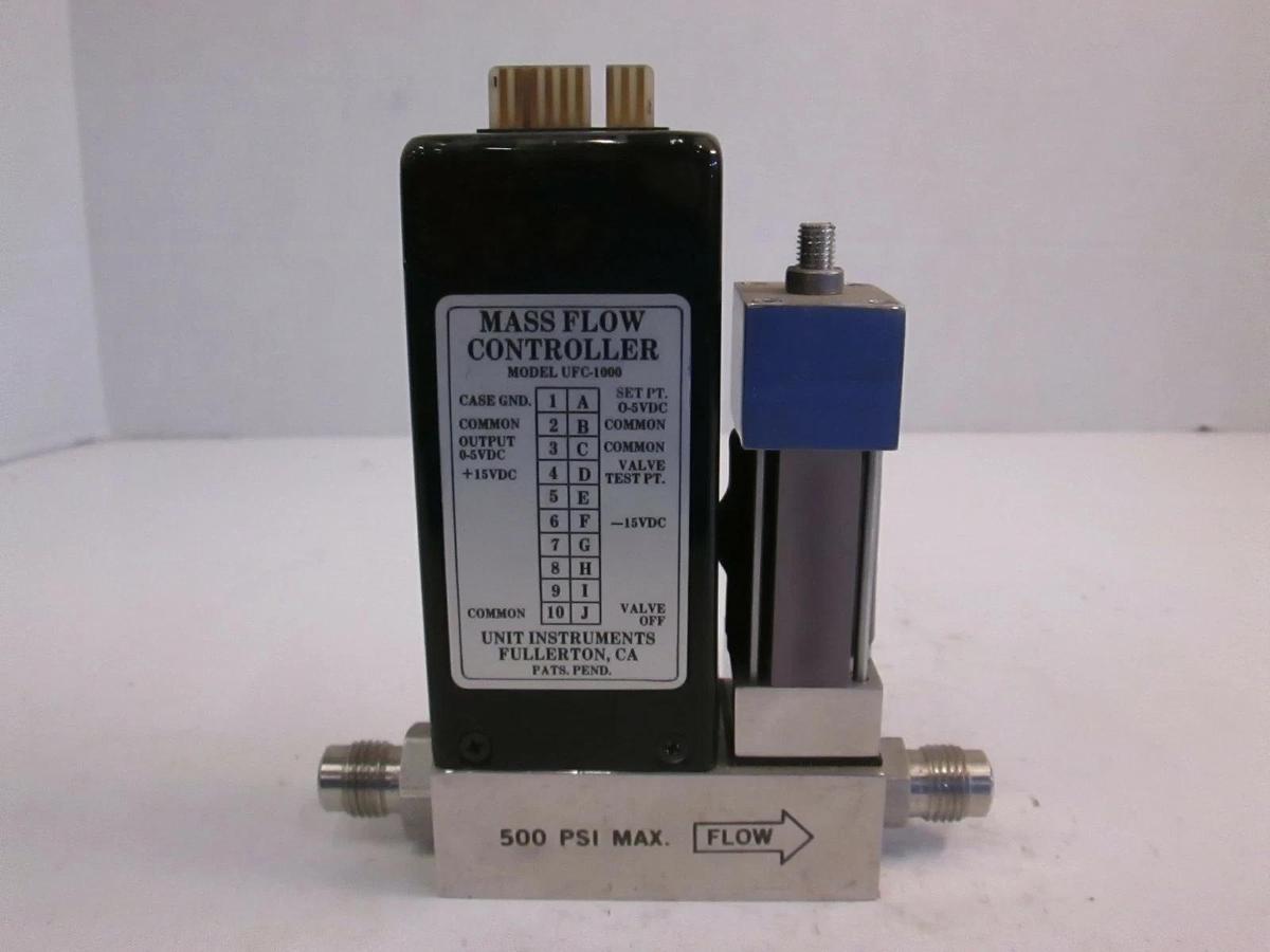 Used Unit UFC-1000 Mass Flow Controller MFC, CF4, 50 SCCM