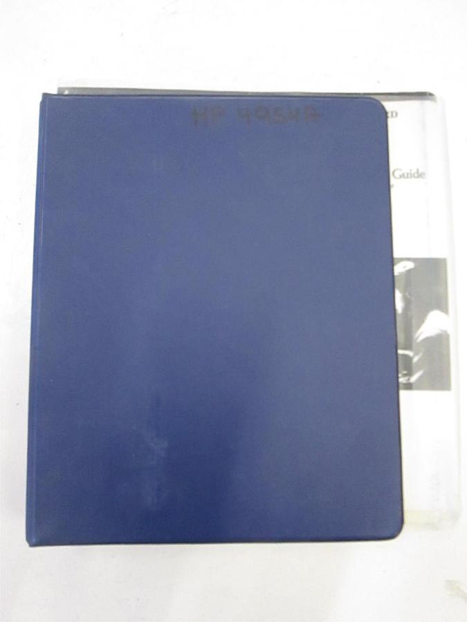 Used HP 4954A Protocol Analyzer Operating Manual, Used