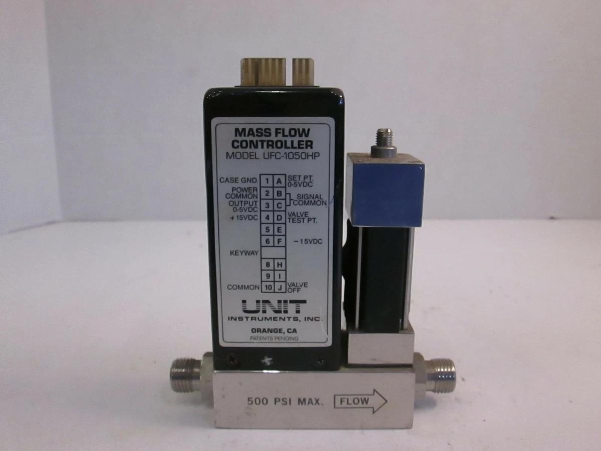 Used Unit UFC-1050HP Mass Flow Controller MFC, SiH4, 1000 SCCM