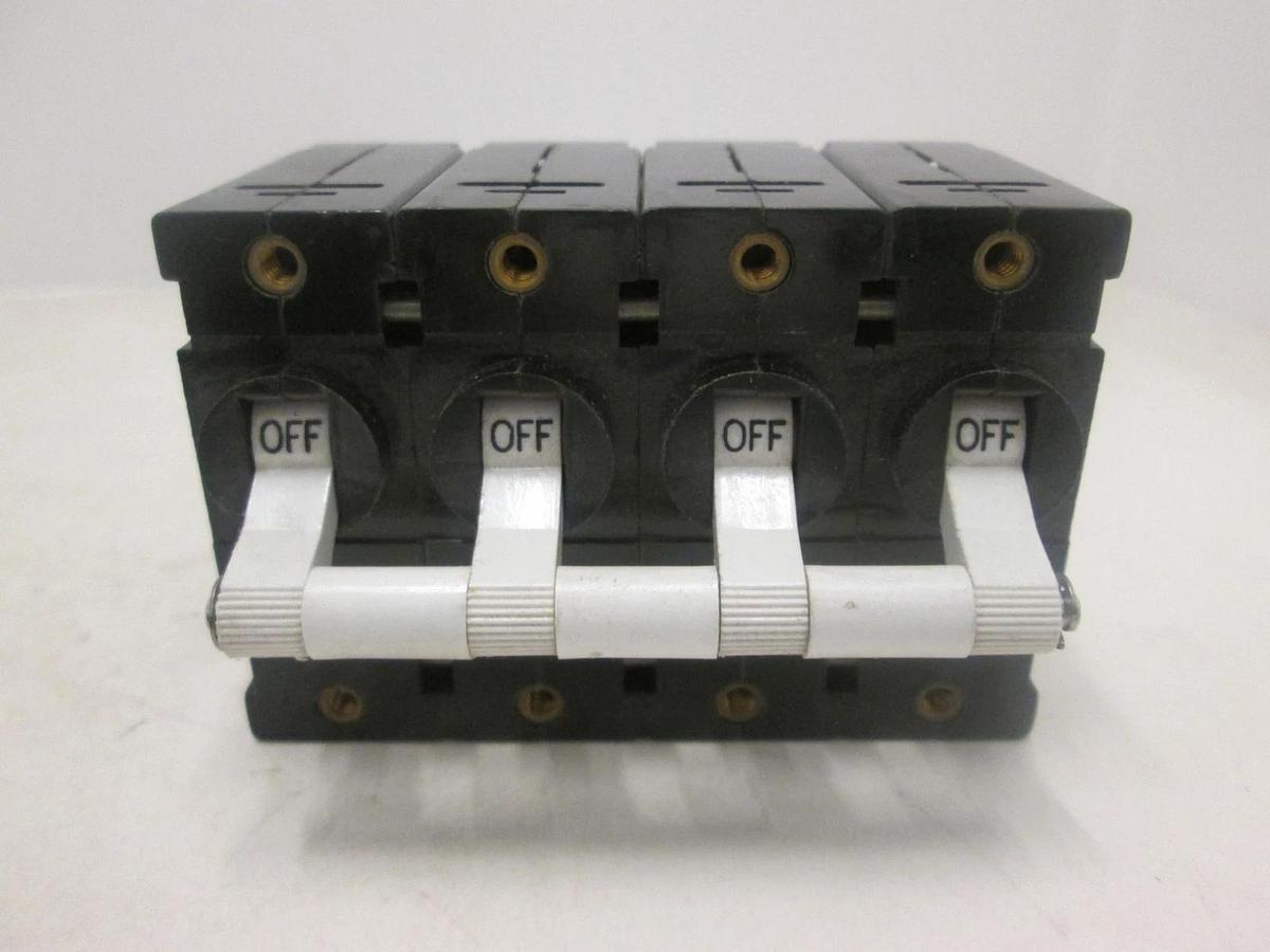 Carling Switch, AA4-B0-24-470-3B1-C, CIRCUIT BREAKER 4P, 7AMP, New