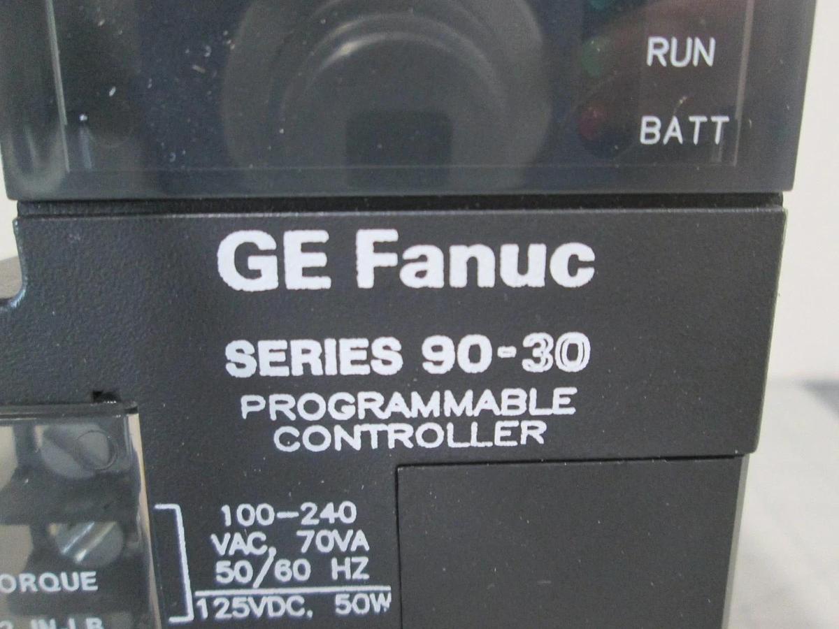 Used GE Fanuc, IC693PWR321L, 30W Power Supply, Series 90-30 Programmable Control Used
