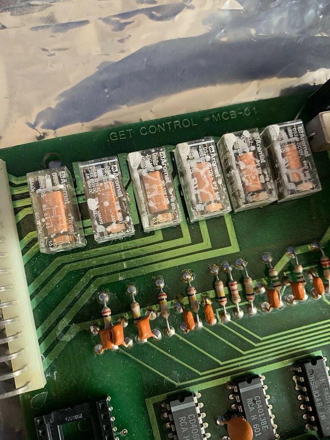 Used GET Control MCB-01 PCB Assy, Used