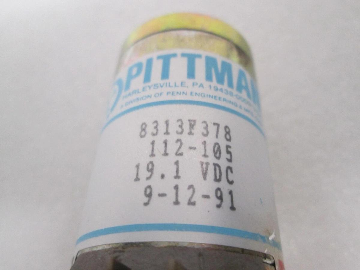 Pittman, 8313F378, Servo Motor, 19.1 VDC, New