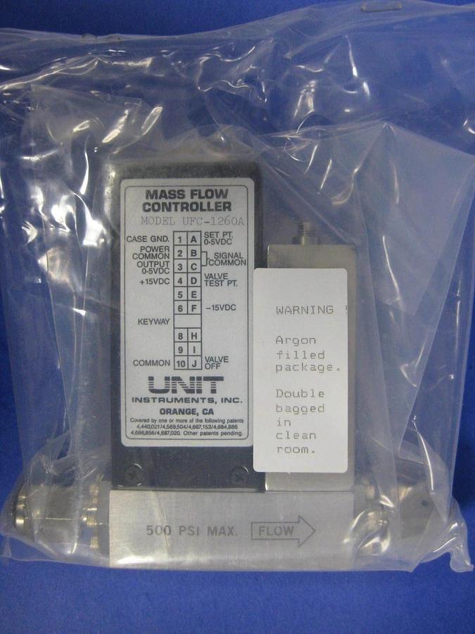 Used Unit UFC-1260A Mass Flow Controller, SIH2CL2, 500 SCCM, Refurbished