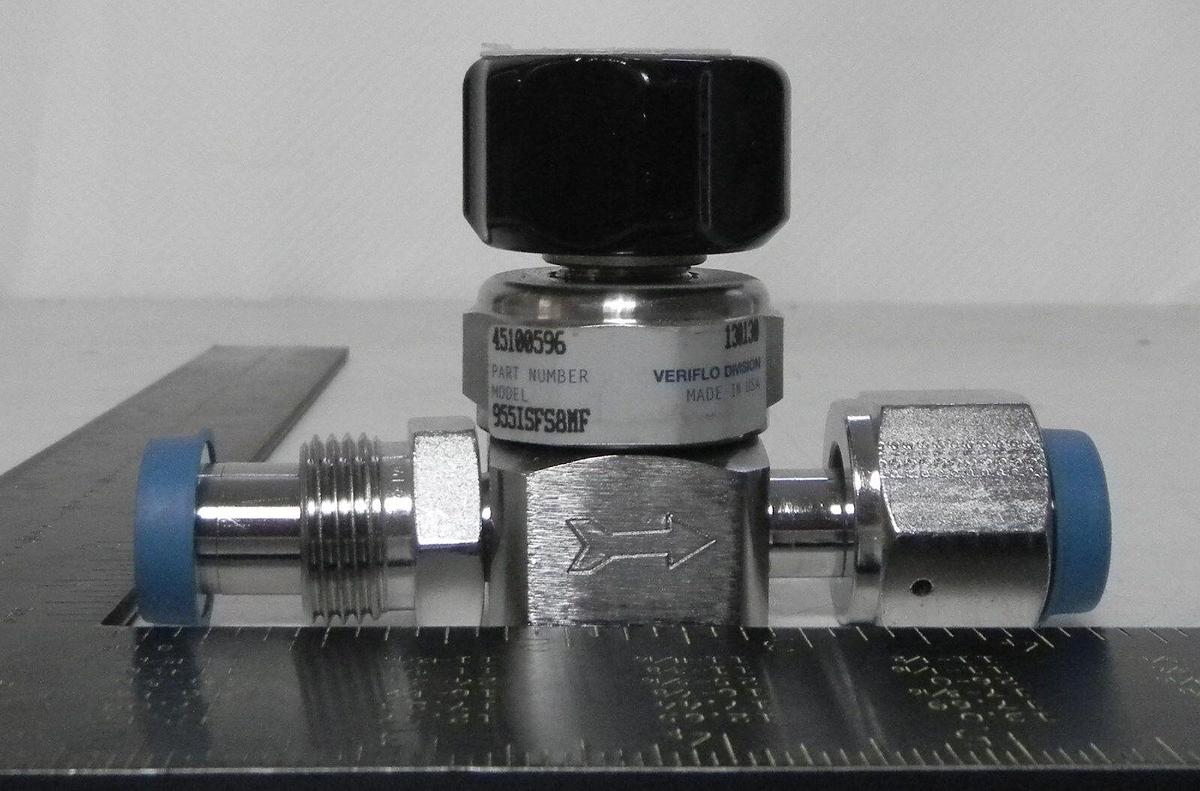 Used Veriflo 955ISFS8MF Valve, 1/2"MVCR/FVCR, Used