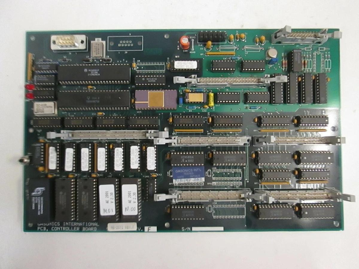 Used Gasonics International Controller Board, 90-2572, PCB
