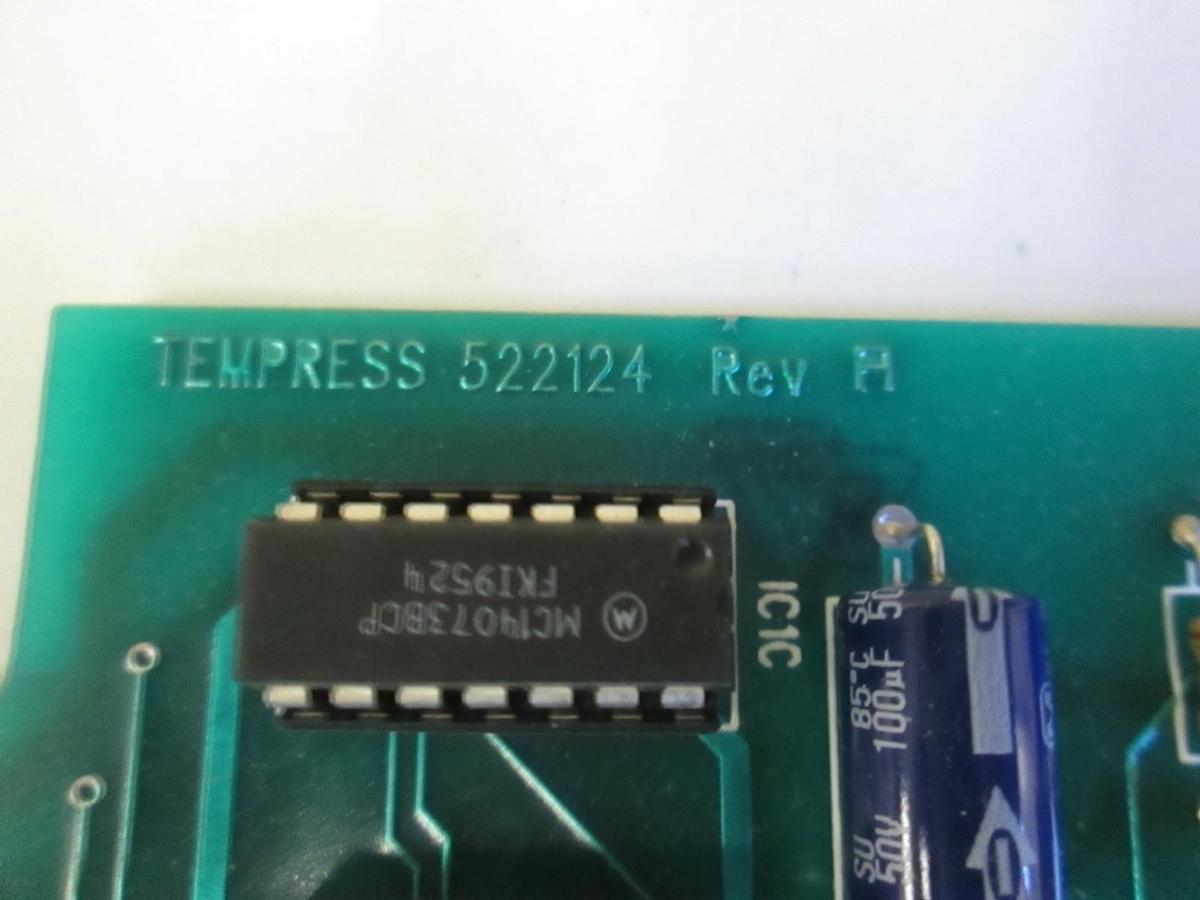 Used Tempress 5 22 124, 3-Channel Output Board, 7.01.097, PCB, Used