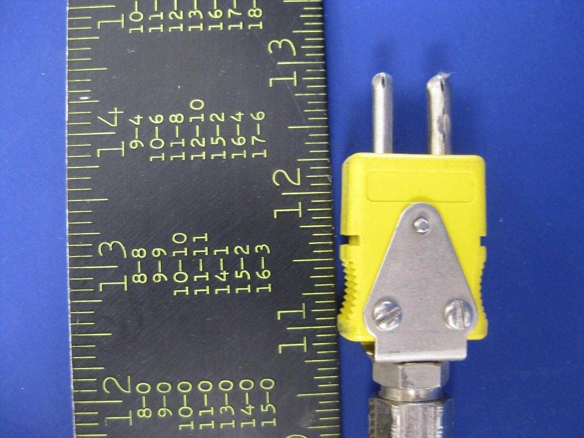 Used MARCHI Thermocouple MAT91R14GK9B with 10" Probe, Watkins Johnson, Used