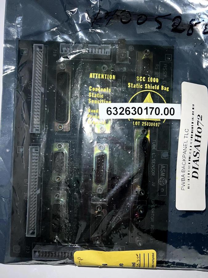 PWBA Backpanel TLC DIASAH072 632630170.00, New