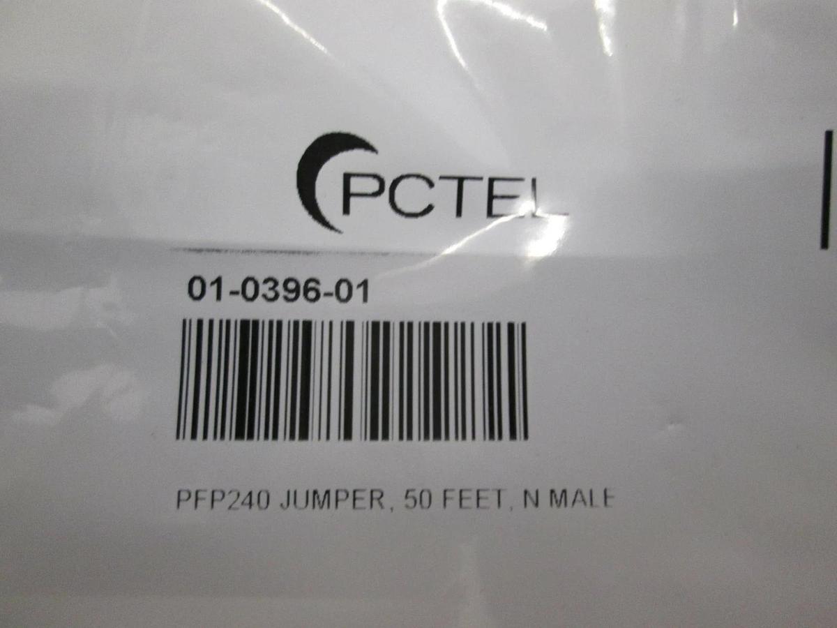 Used PCTEL, 50' Male Jumper Coaxial Cable, PFP240, New