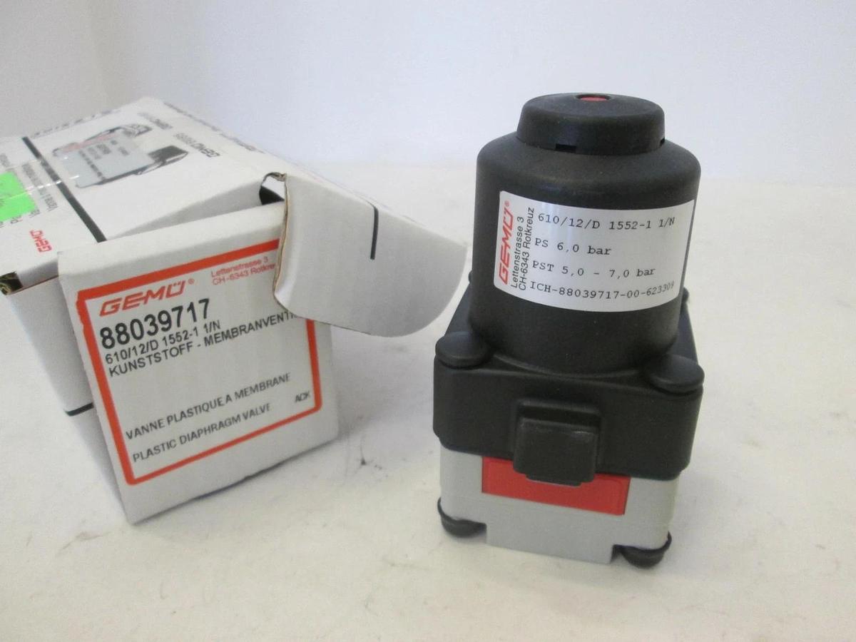 Used Gemu, Diaphragm Valve, 88039717, New