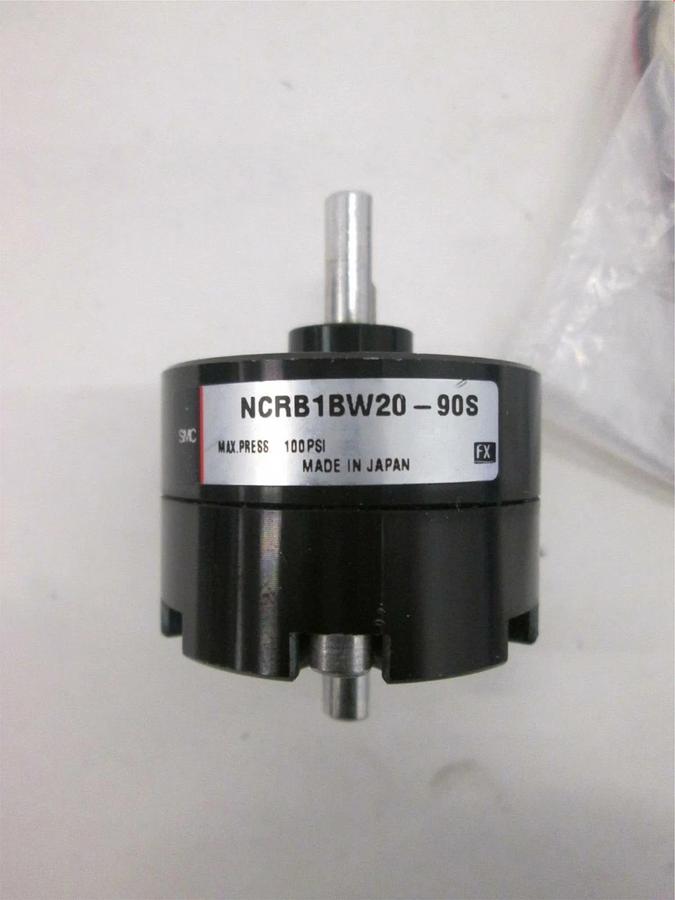 Used SMC, NCRB1BW20-90S, Miniature Rotary Actuator, Used