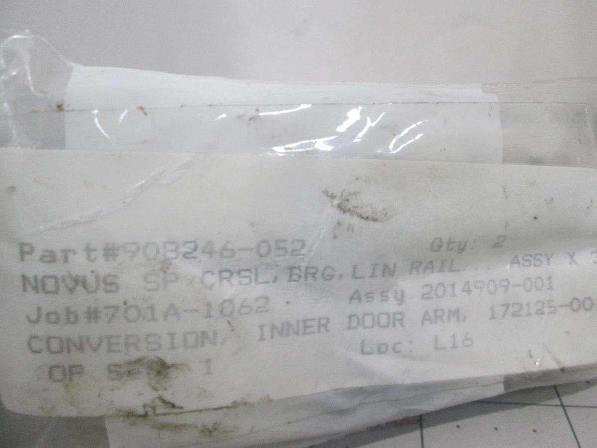 THK, SP CRSL, BRG, Linear Rail Assy, 2014909-001, New, Lot of 2