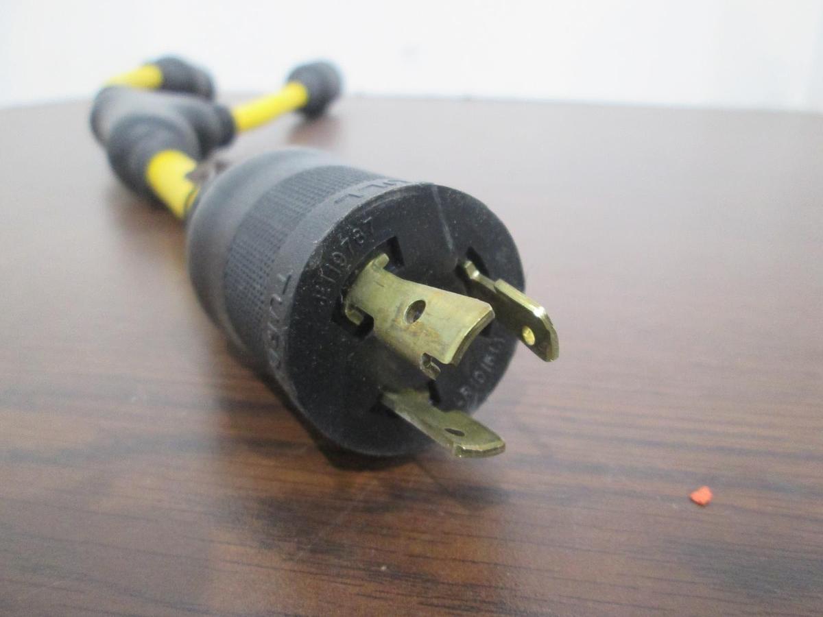 Used Electricord, BX-3062, 2 Way Adapter Cord Set, Used
