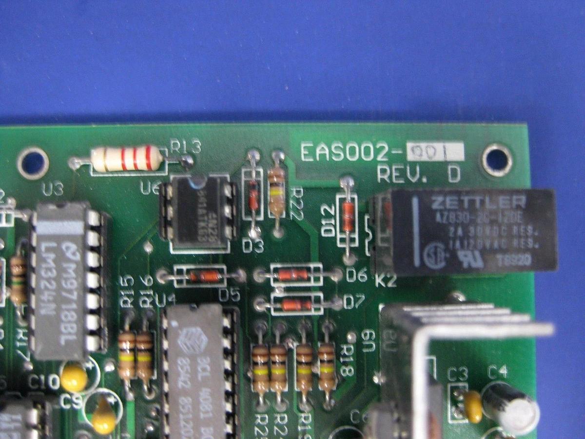 Used Amtech Atmoscan Boat Speed Control PCB EAS002-001 Rev D, Used