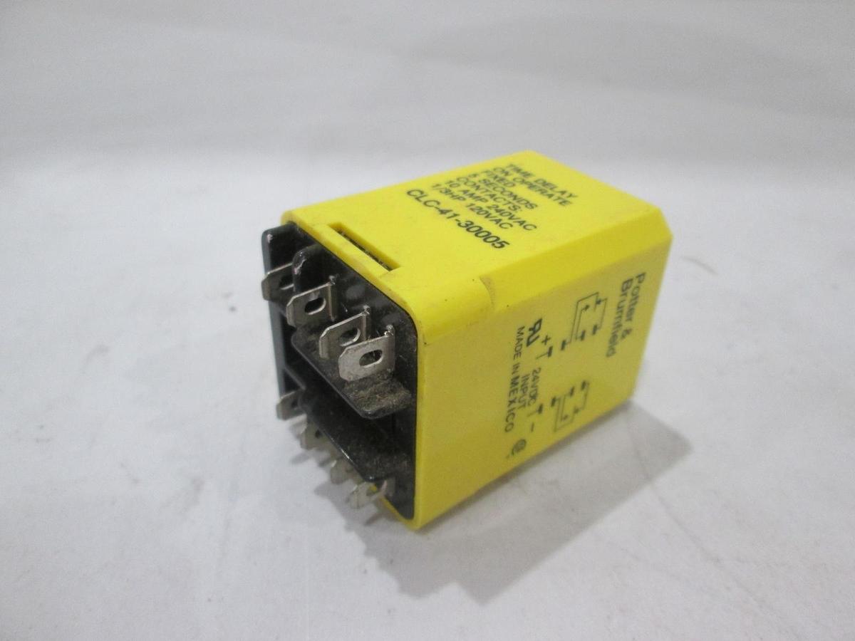 Used Potter & Brumfield, CLC-41-30005, Time Delay Relay, New