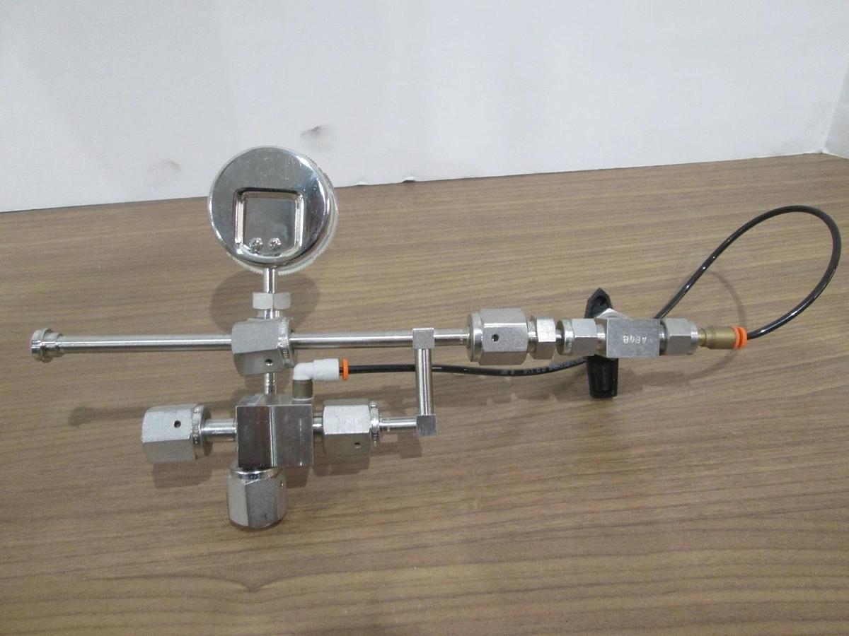 Used Aptech Venturi Pump w/ AP71S Vacuum Generator, Swagelok SS-42VS4, Used