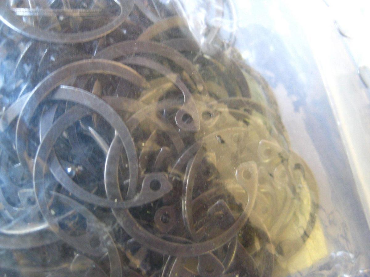 SDP 9Q28-87 Carbon Spring Steel Internal Ring- 0.875" Diameter Housing, 200/Lot