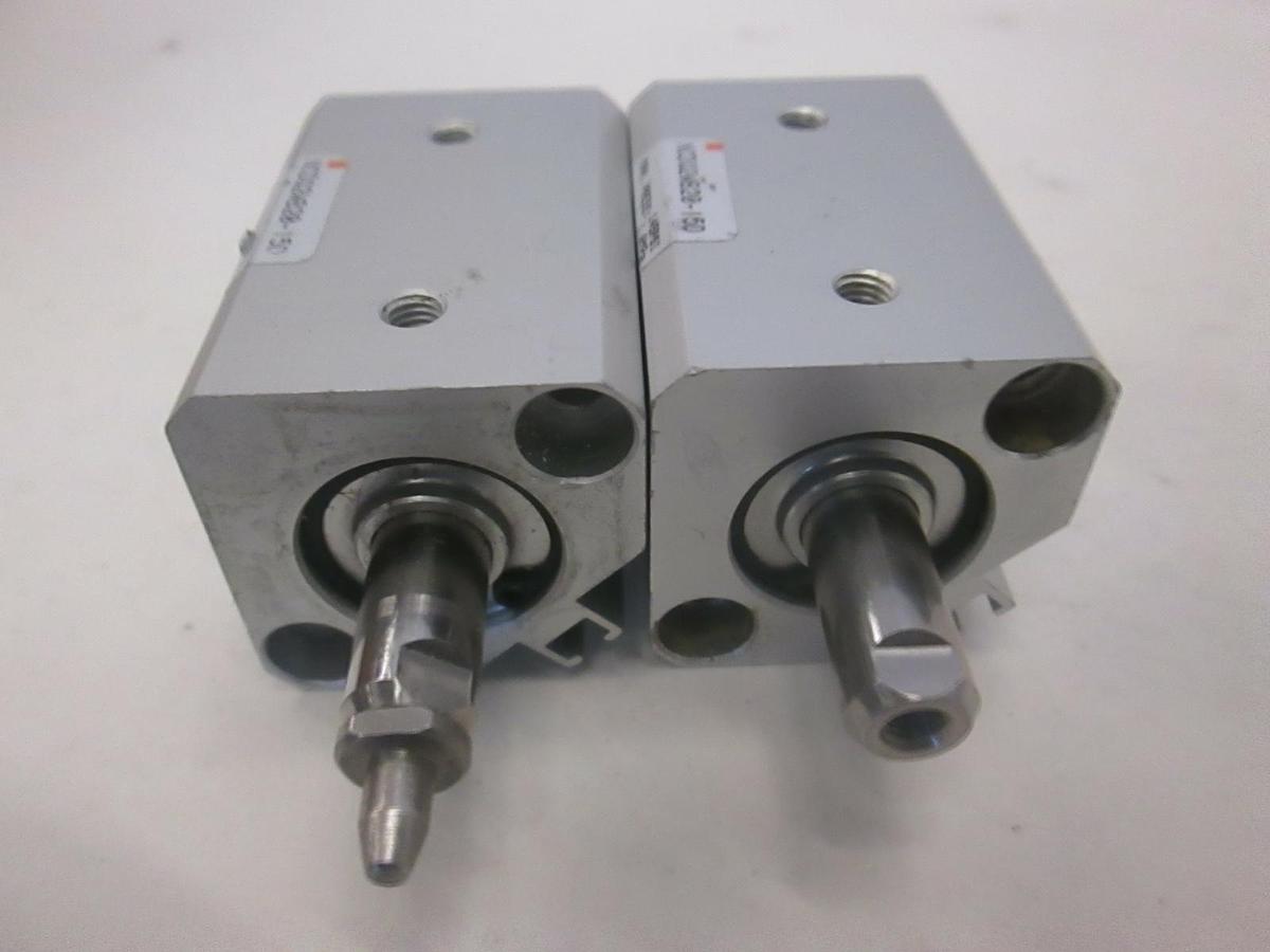 Used SMC, Pneumatic Air Cylinder, NCDQ2WB25-15D, Used, Lot of 2