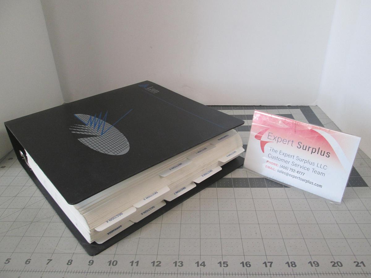 Used LAM Research, AutoEtch, Operations and Maintenance Manual, Volume 1, Used
