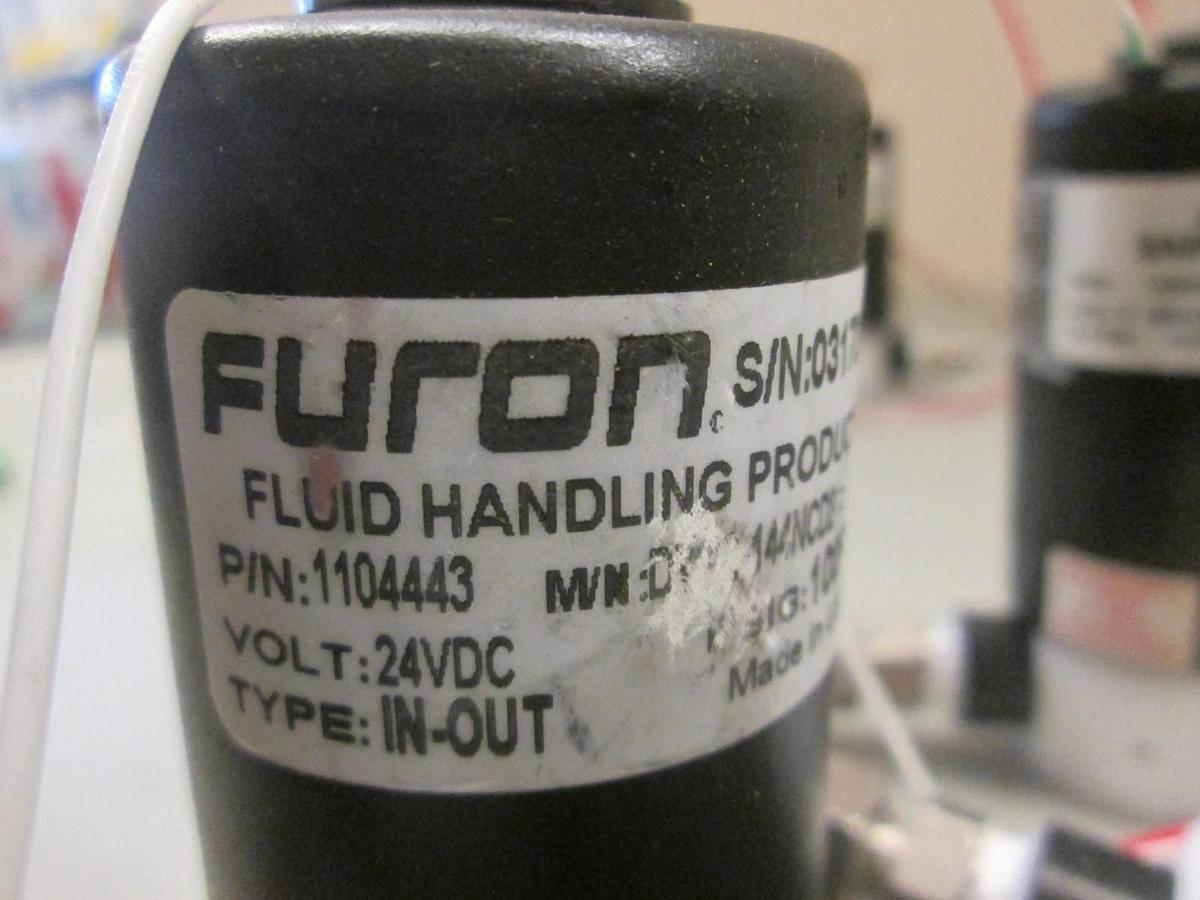 Used Furon, Solenoid Valve, DVX2-144NCD2, Used