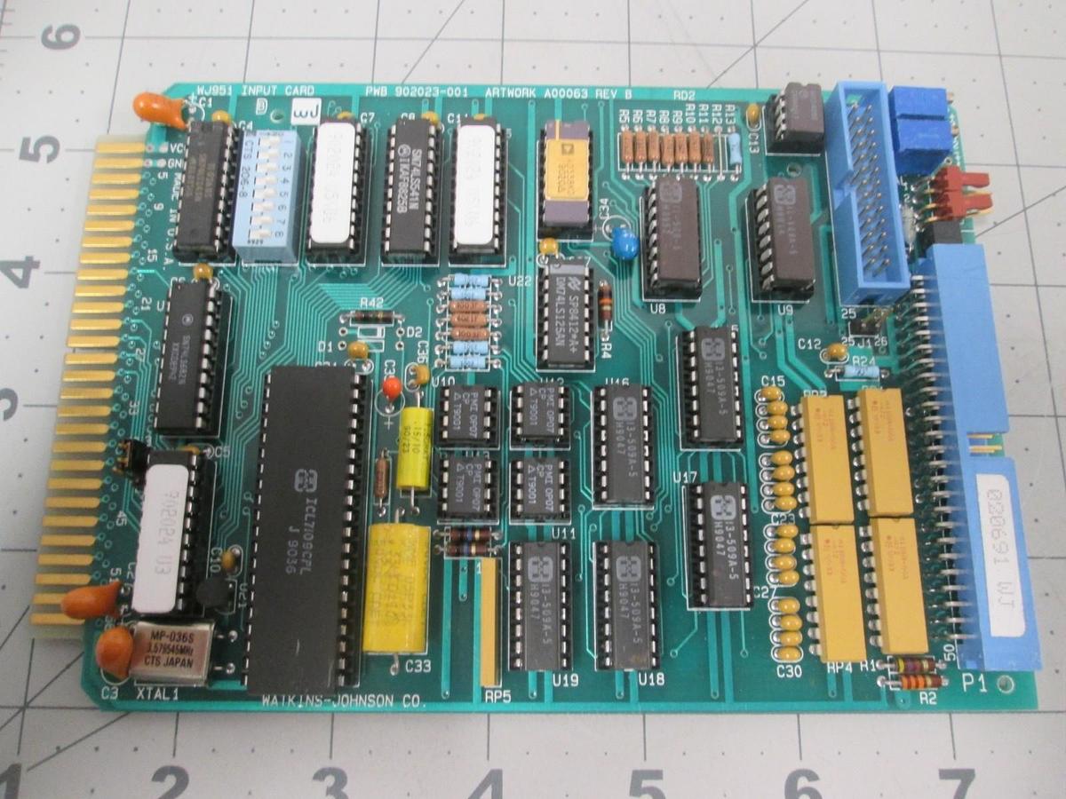 Watkins Johnson, 902024-001, Card Input, 951-APL, PCB Assy, New