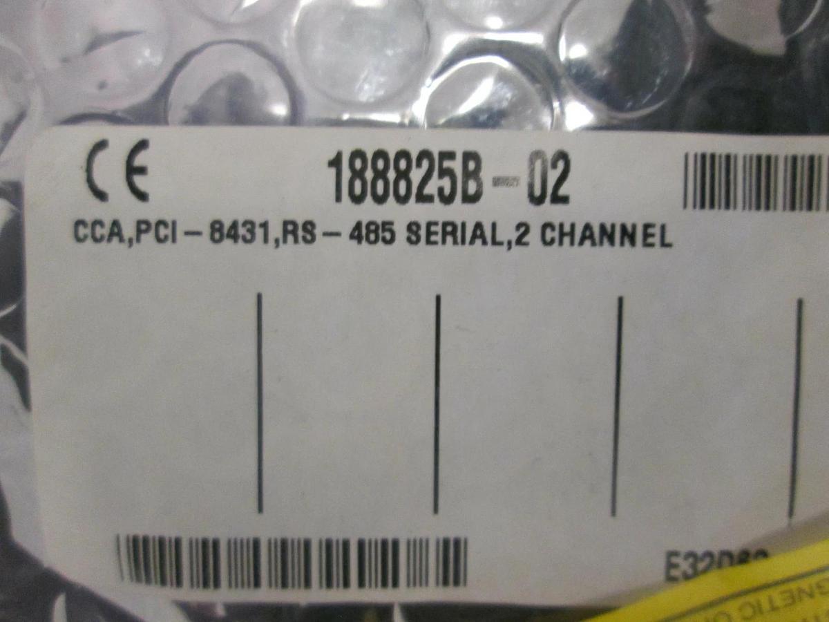 National Instruments PCI-8431, RS-485 Serial, 2 Channel, New