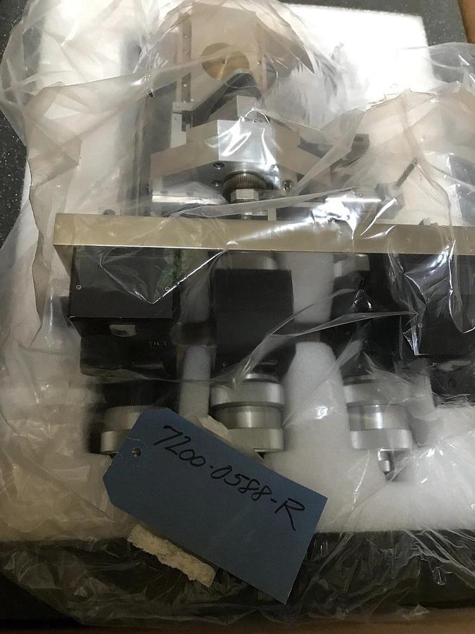 Nanometrics 7200-0588-R 3-Axis Control Mechanism, XYX with Tilt and Rotate, New