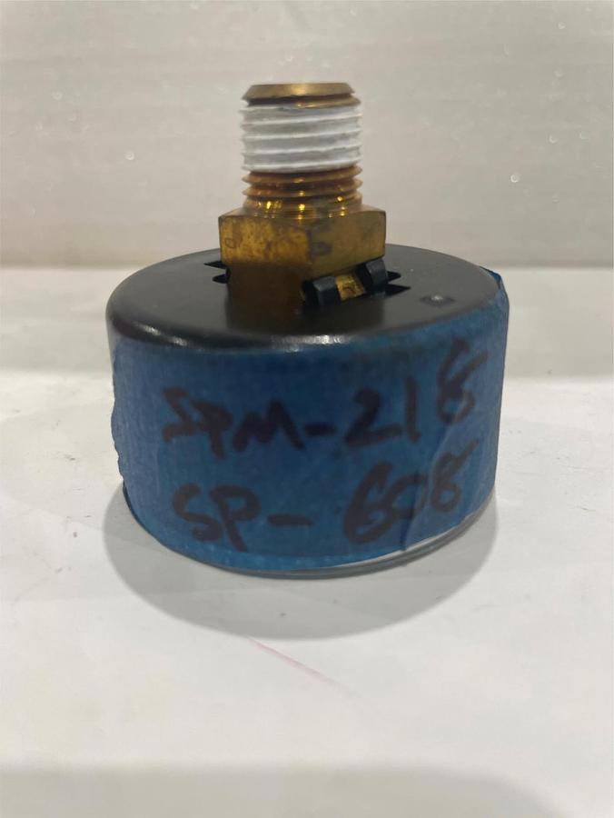 Used SMC, Pressure Gauge, 0-160 PSI, Used