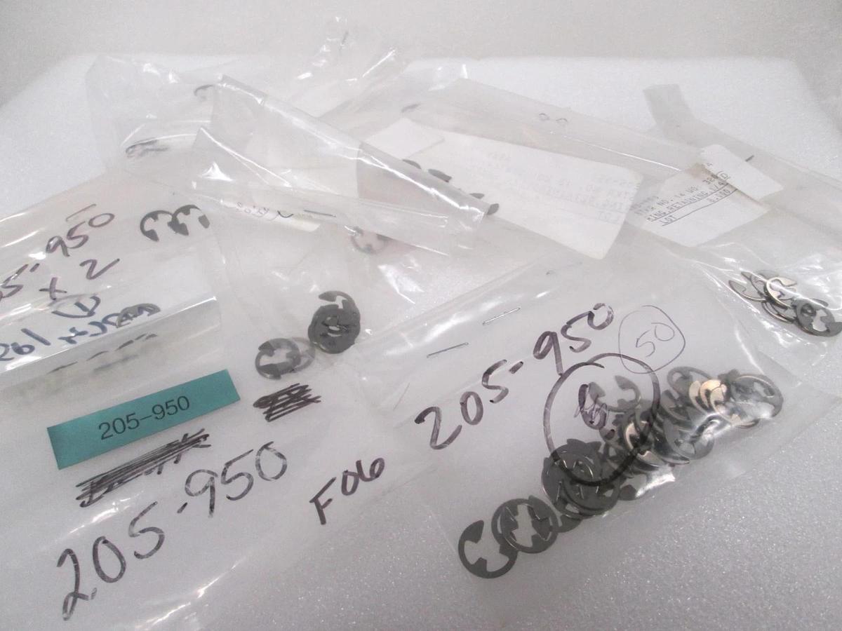 Retaining, Ring, 205-950, 1/4" Shaft, New, Lot of 83