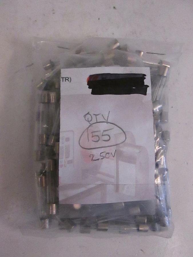 Used SOC Miniature Fuses Glass Fuses 250V- Lot of 155
