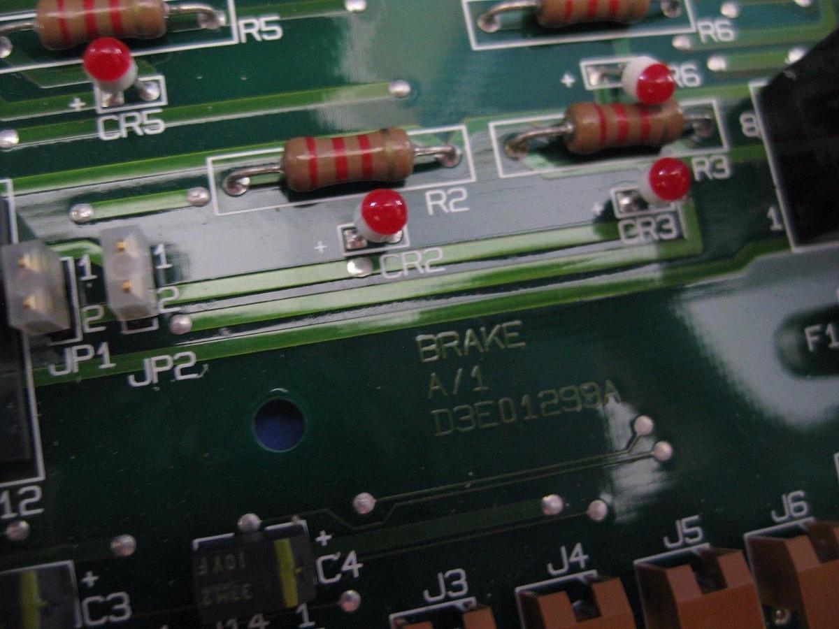 Used Kokusai D3E01299A Brake A/1 PCB w/ Omron H3FA-A