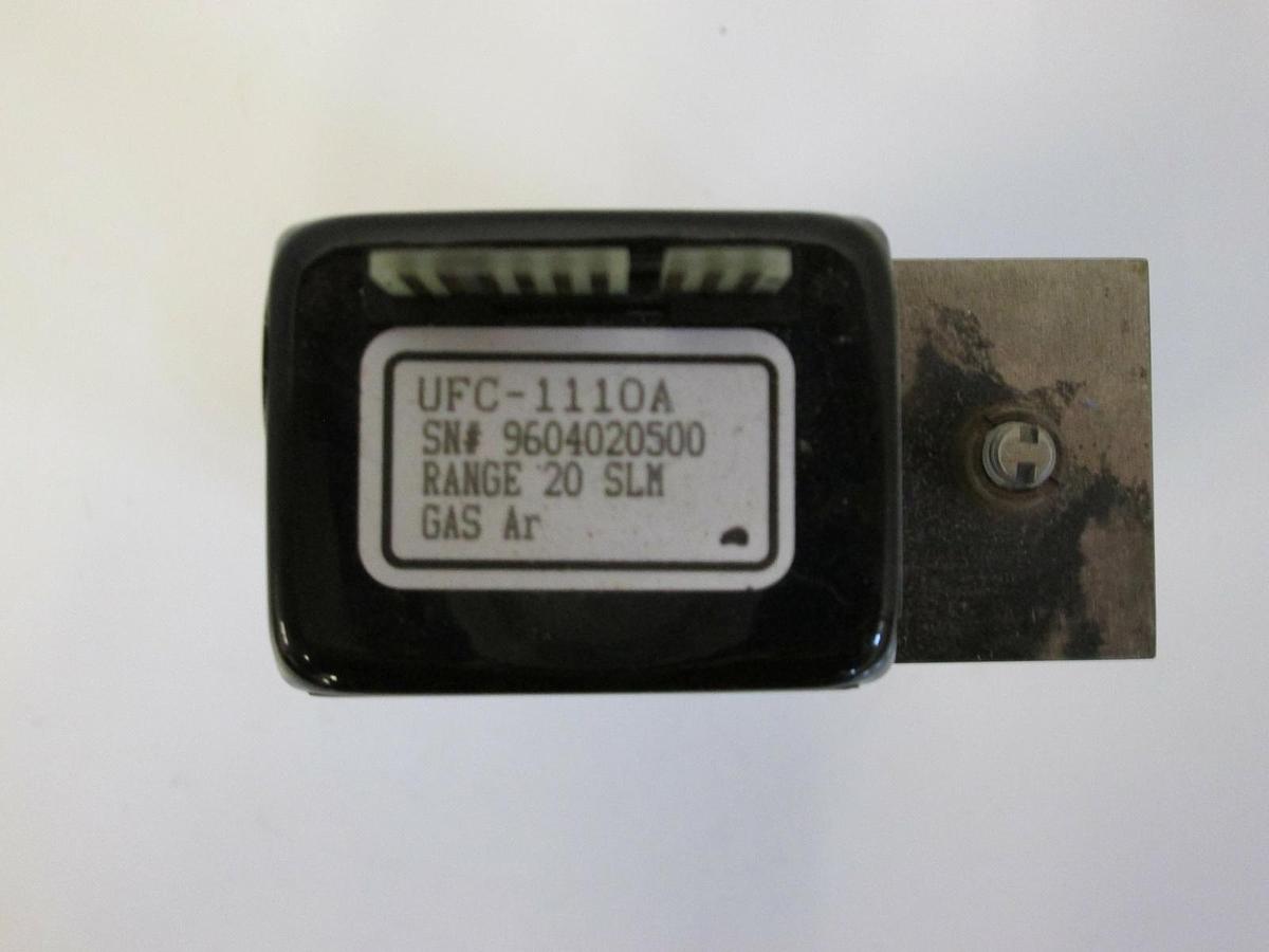 Used Unit UFC-1110A Mass Flow Controller MFC, AR, 20 SLM, 1/4" Male