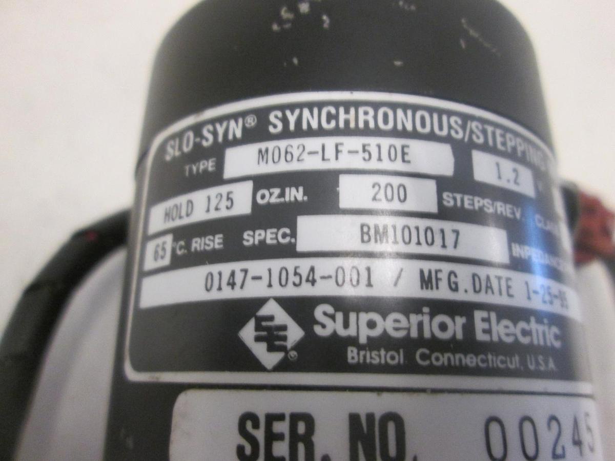 Used Applied Motion Products, M062-LF-510E, Slo-Syn Synchronous Step Motor, Used