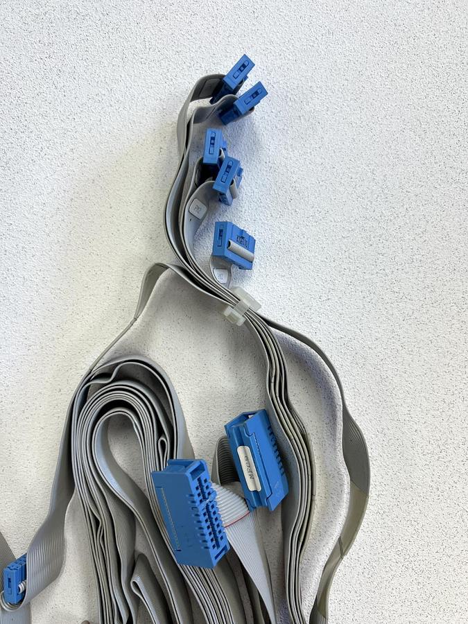 Used SVG Thermco VTR Ribbon Cable P/N 600157-09 ASSY FLOW CONTROL CABLE, Lot of 5