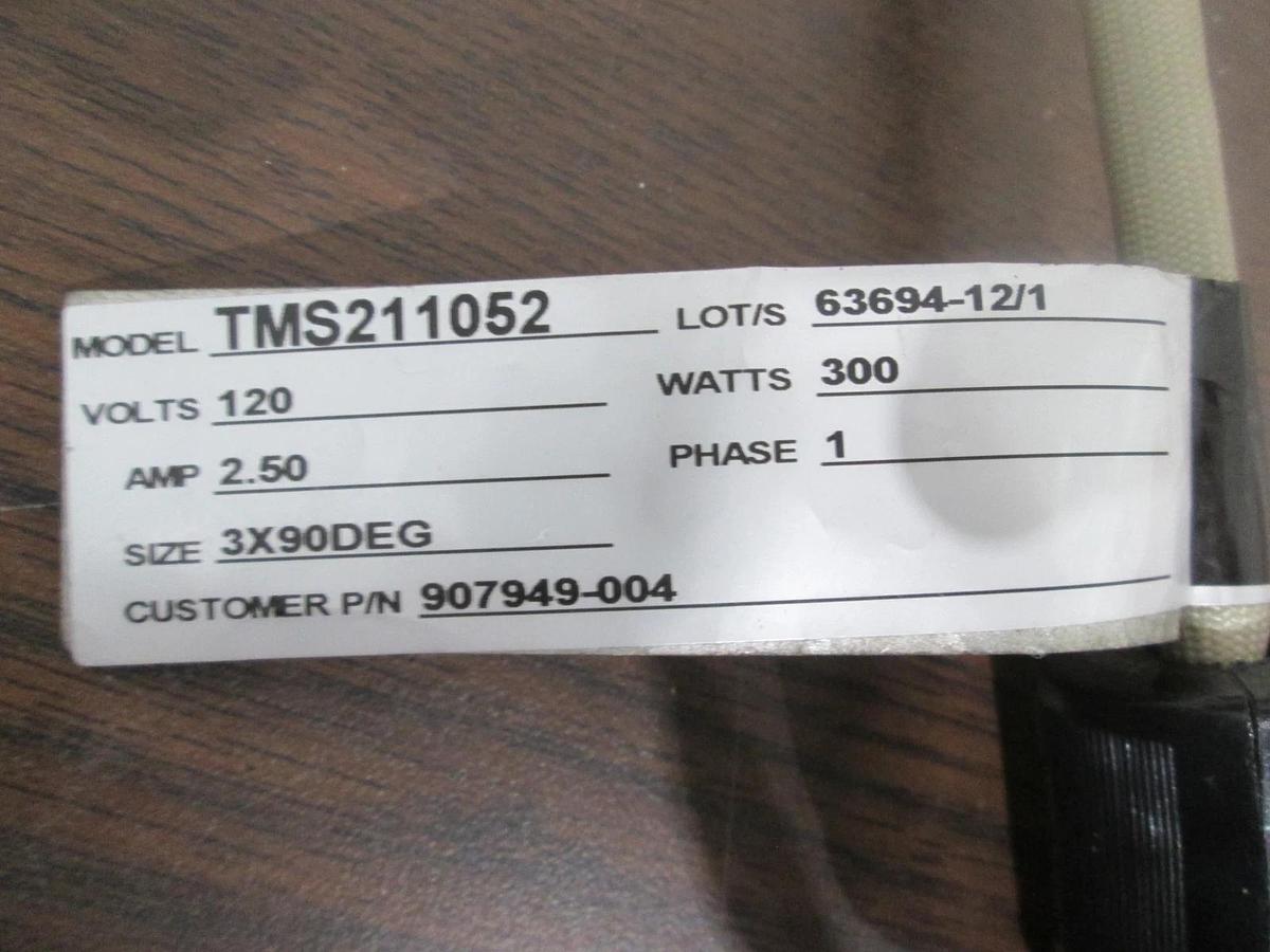 Used SPT Micro, TMS211052, Heater Jacket, 300W, 1 Phase, 2.50A, 120V, Used