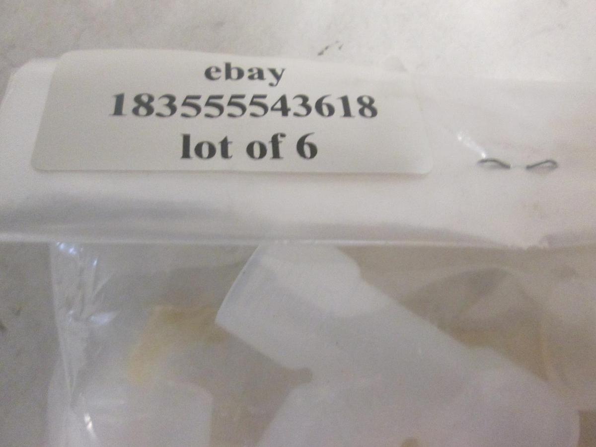 Generic, 206-999-0496, TEE,PIPE 1/4 NPT,TEF, New, Lot of 6