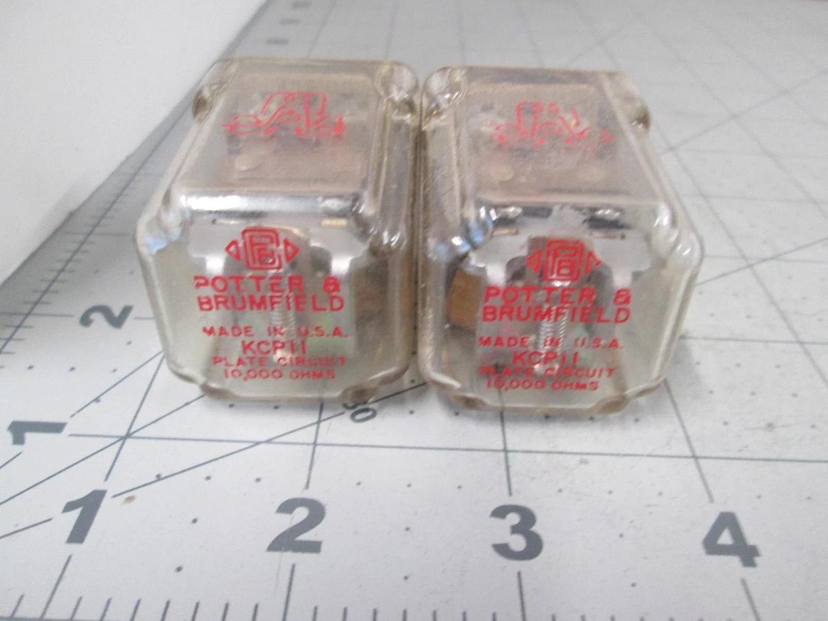 Used Potter & Brumfield, KCP11, Relay, Used, Lot of 2