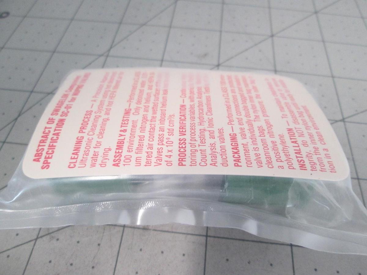 Swagelok, 6LCW4VR8PX-4719, Check Valve, SC-01, New