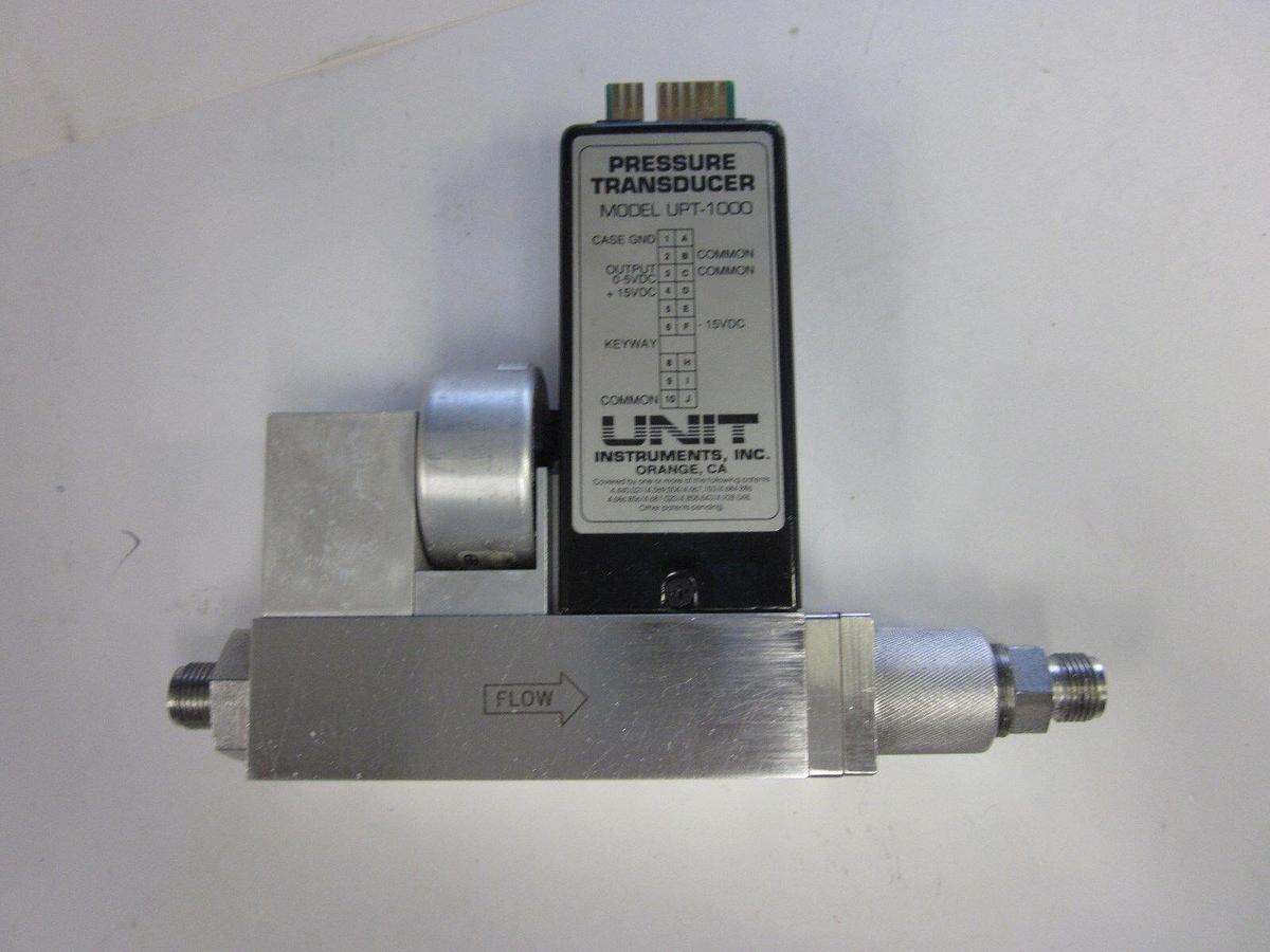 Used Unit UPT-1000 UPT-00172 Pressure Transducer