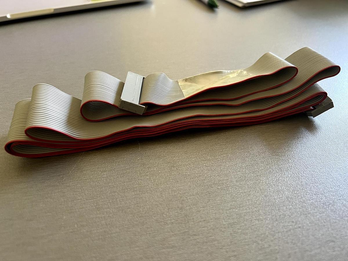 Used SVG VTR Ribbon Cable P/N 601339-01 REV-P4 ASSY HRNS GAS I/R 26 PIN, Used