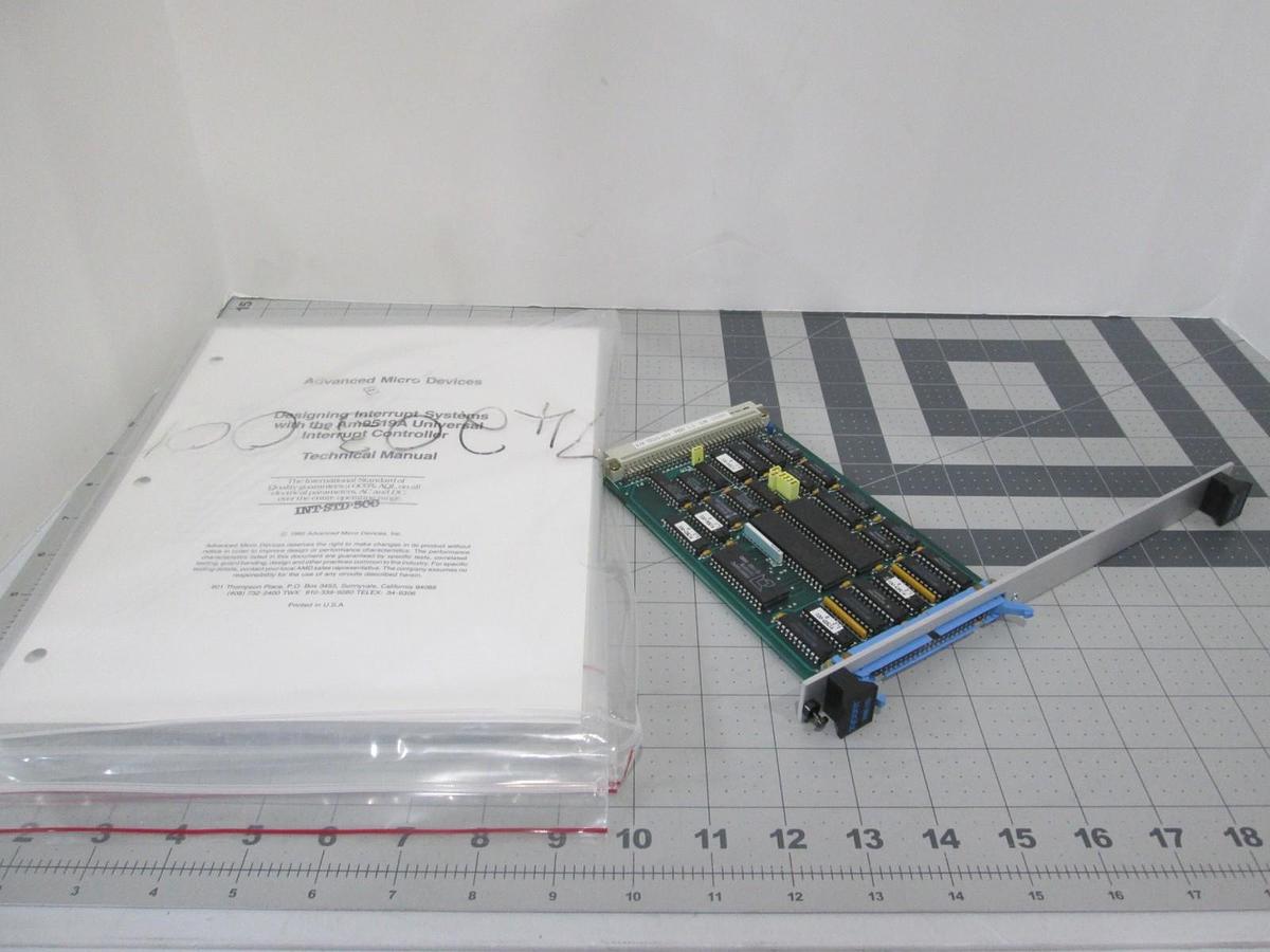 Used SVG SPT MIcro, 602939-01, XYCOM VMEBUS Module PCB Assy w/ Manuals, New