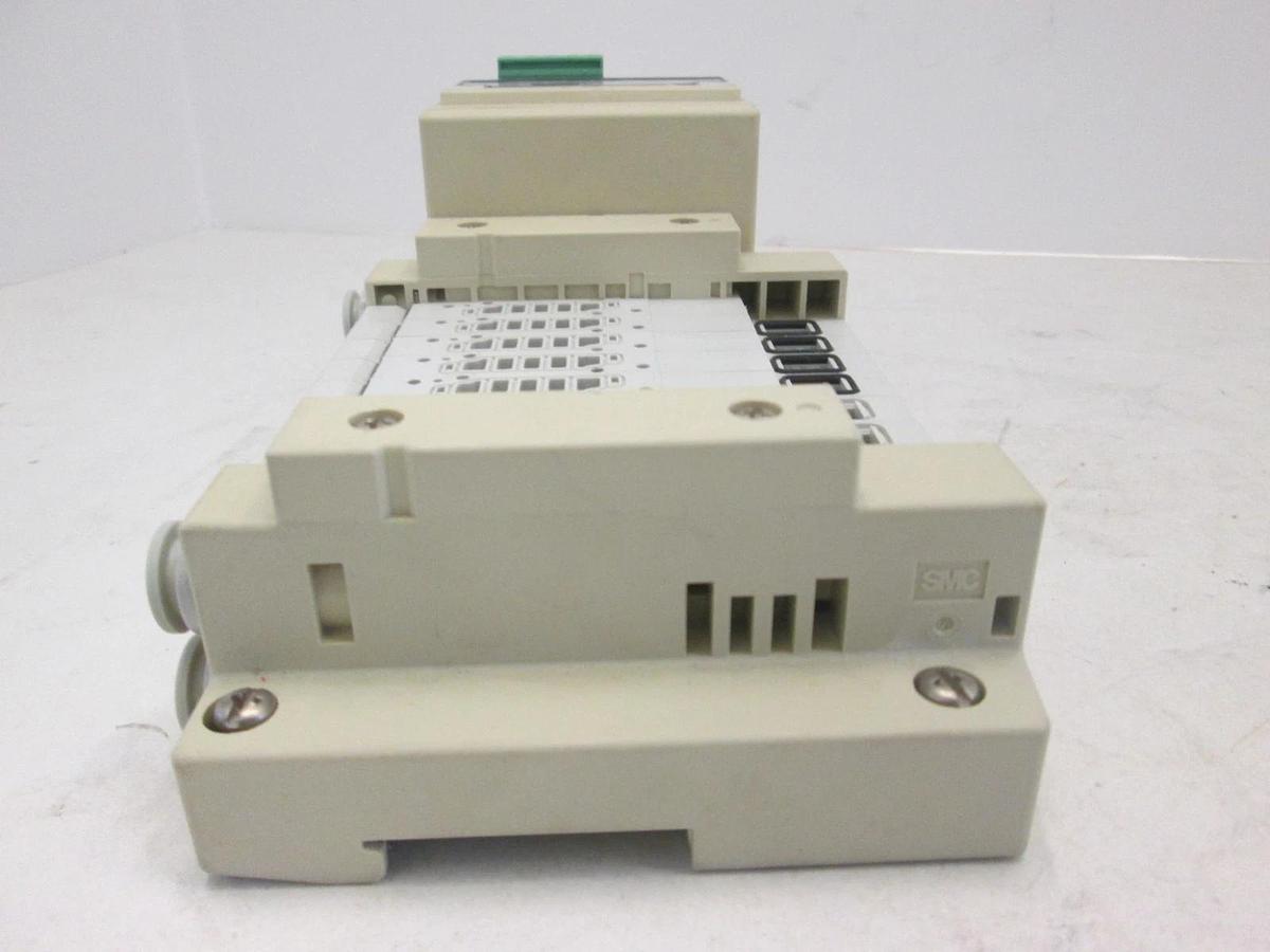 Used SMC, EX120-SDN1, DeviceNet Interface Module Assy w/ 8 Position, No Valve, Used