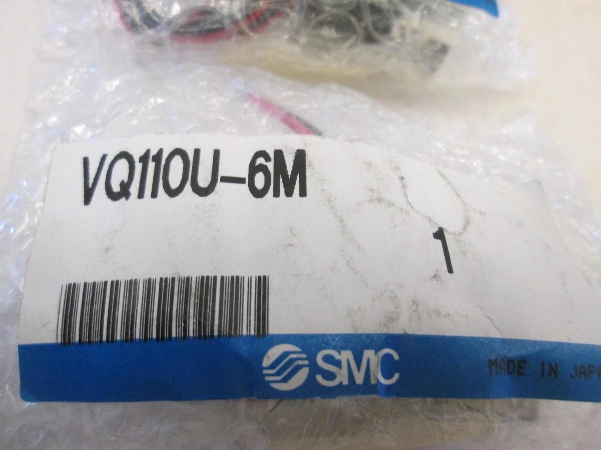 SMC, Solenoid Valve, VQ11OU-6M, New, Lot of 3