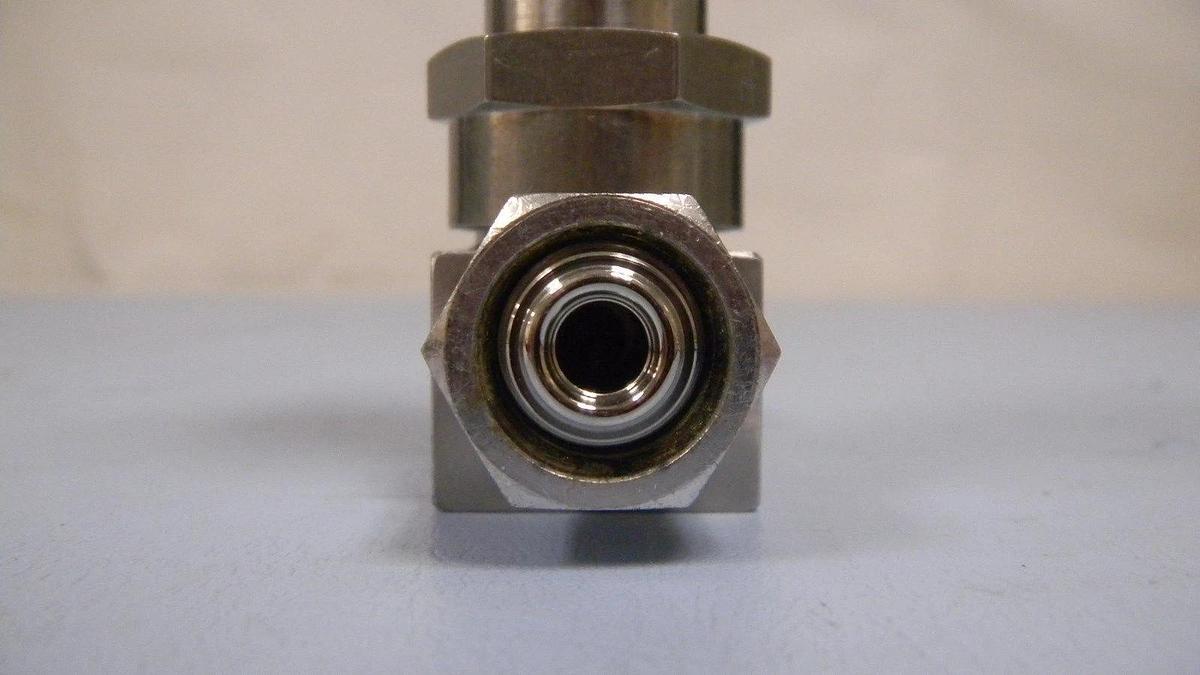 Used Nupro Pneumatic Valve SS-4BK-V51-1O, NO Actuator 1/4" FVCR, Used
