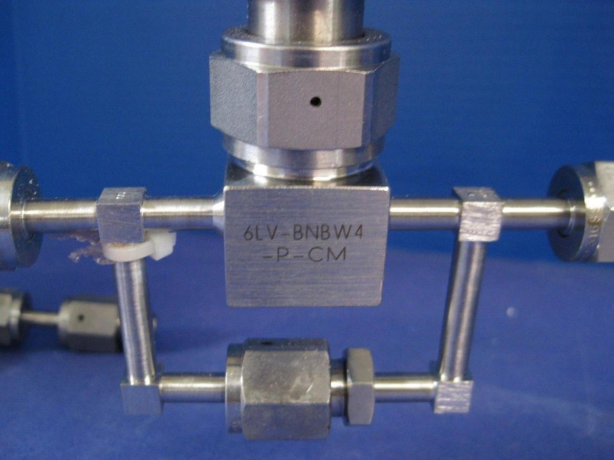 Used Air Products Venturi Line Assy w/ 6LV-BNBW4-P-CM Valve, Used