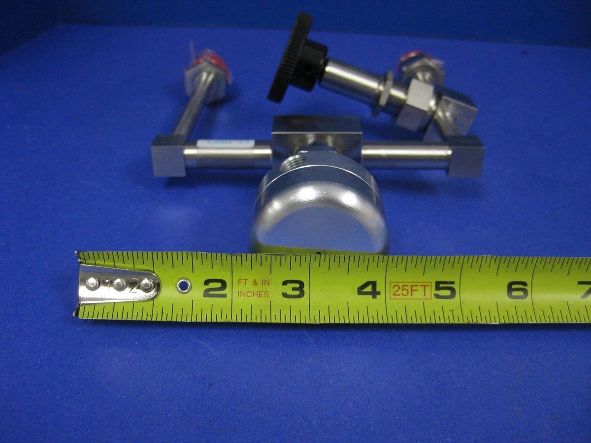 Valve Assembly w/ Parker 6W-P6K-11AC-SS and Swagelok SS-4BRG-TW, New